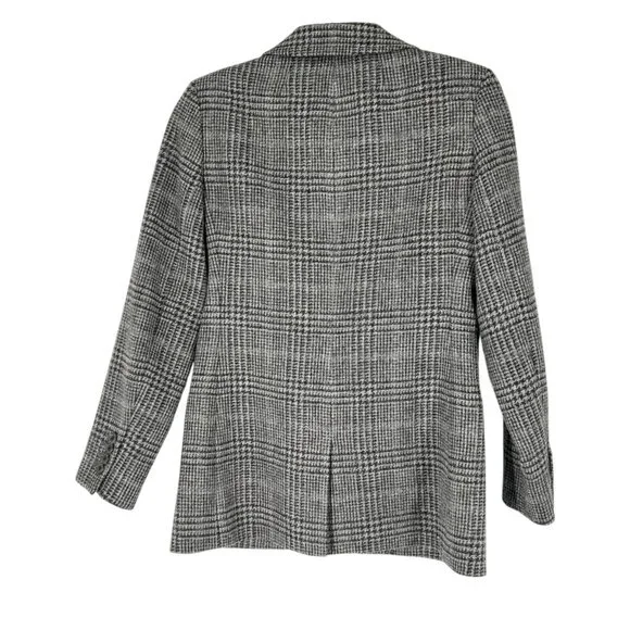 J. Crew Willa Blazer in Houndstooth Wool Size 2 - Picture 4 of 9